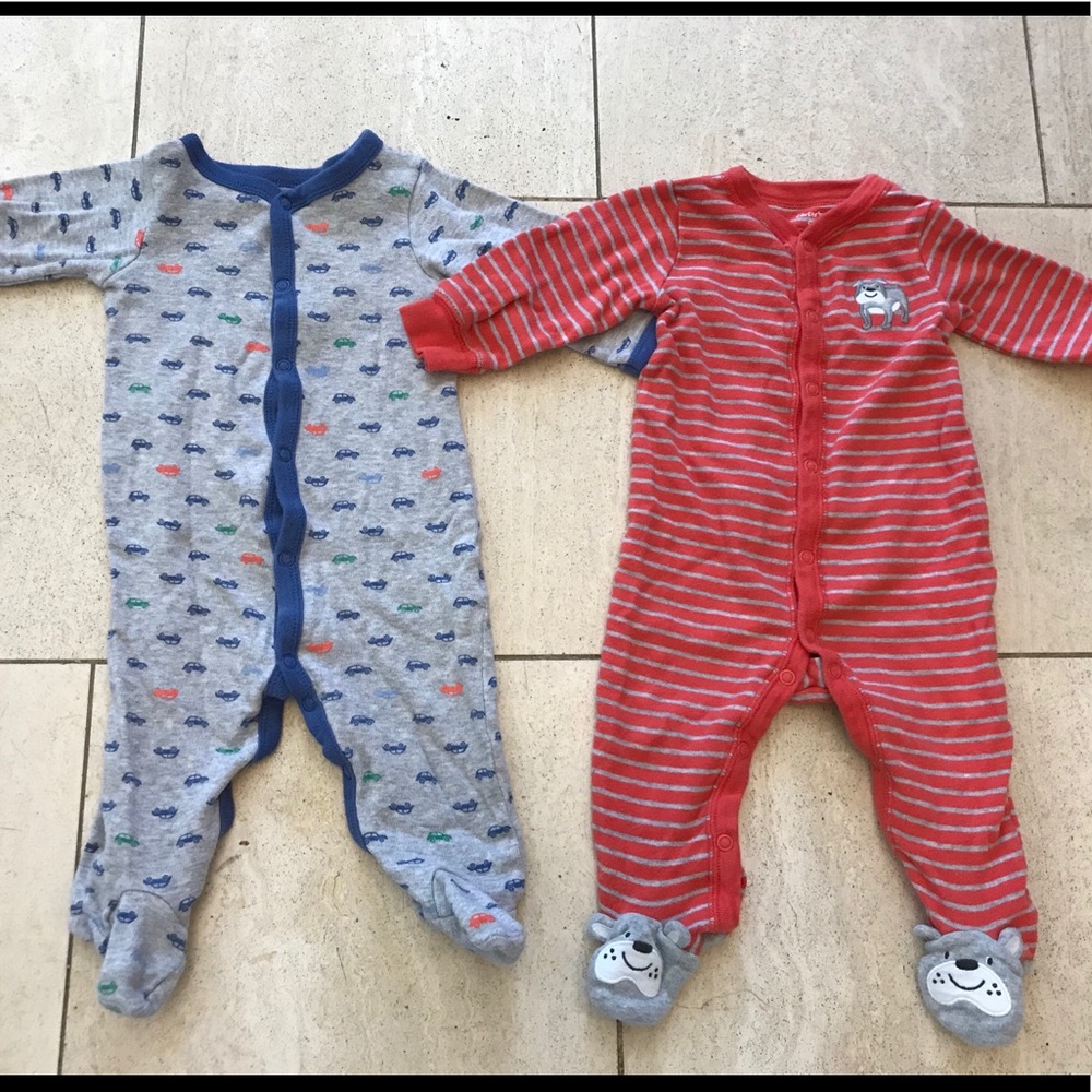 Two Carter’s snap up outfits